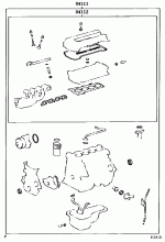 ENGINE OVERHAUL GASKET KIT 1